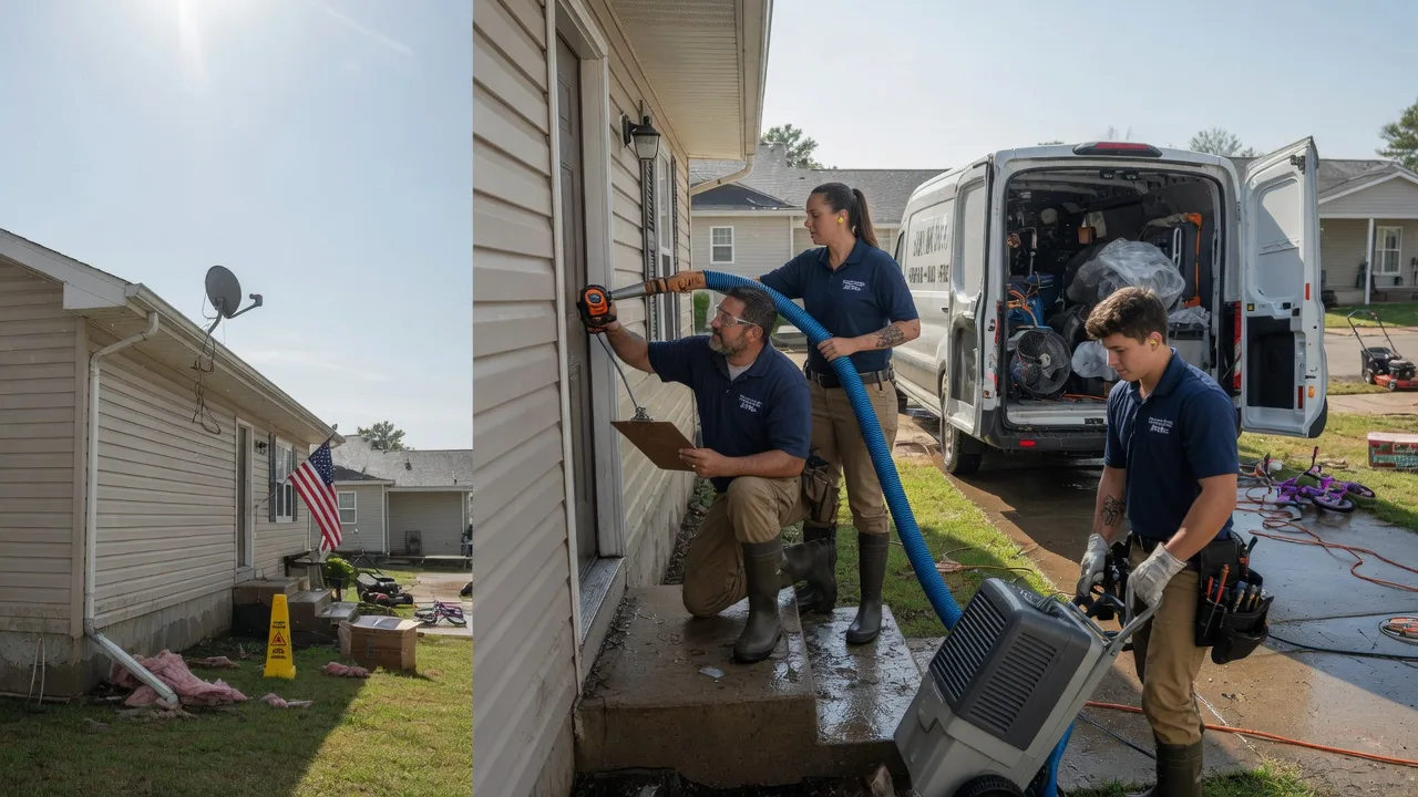 Ceiling Water Damage Restoration in Frederic, MI near me